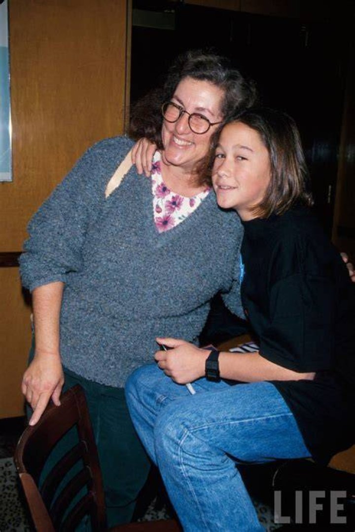 Actor Joseph GordonLevitt and Mother Jane in Life Magazine in 1995