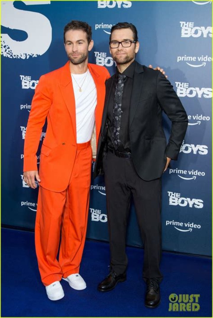 Antony Starr Jokingly Pushes Chace Crawford Out of Cast Photo at 'The