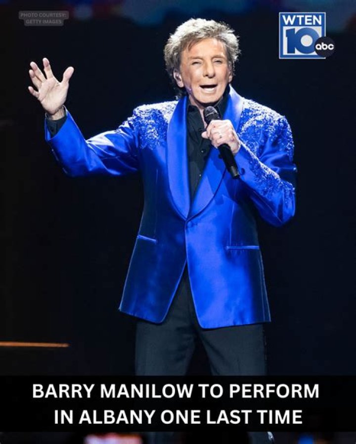 Barry Manilow to perform in January at Amalie Arena
