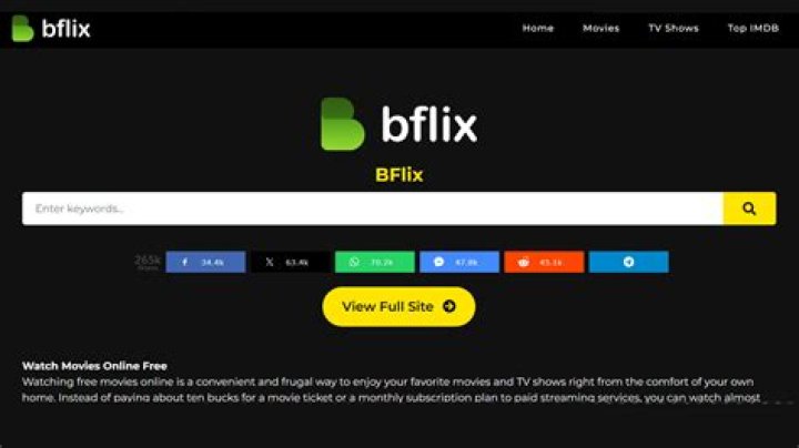 Bflix Your OneStop Site for Movies and TV Shows Streaming