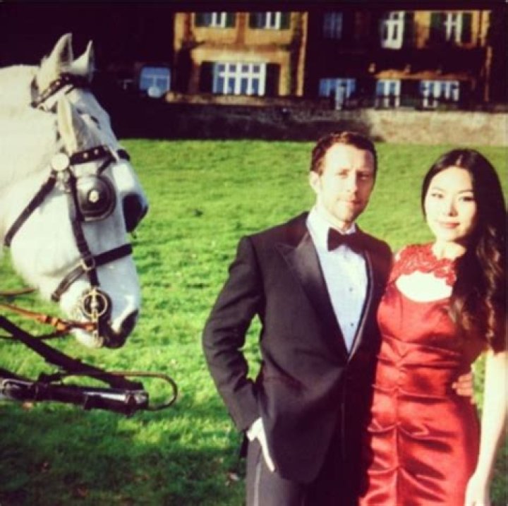 Bones star TJ Thyne proposes to Leah Park outside a German castle
