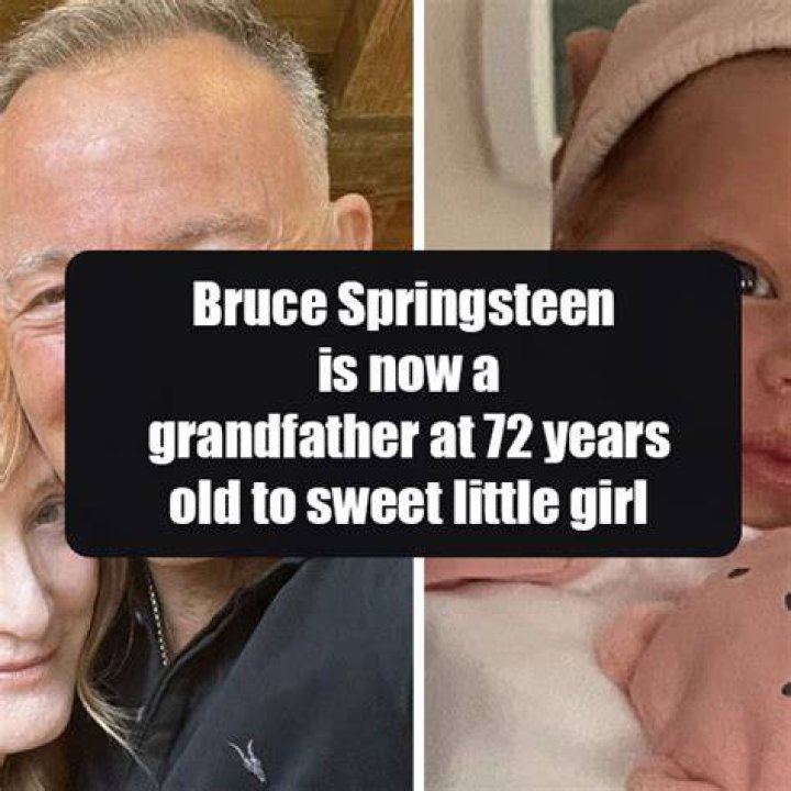 Bruce Springsteen is a Grandfather