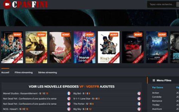 cpasfini nouveau site de streaming illimit&eacute;s pour films et s&eacute;ries