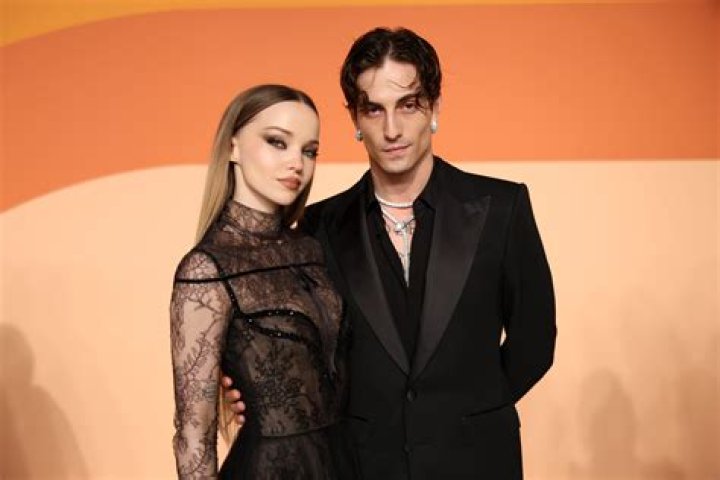 Dove Cameron and Damiano David Confirm Romance With Red Carpet Kiss at
