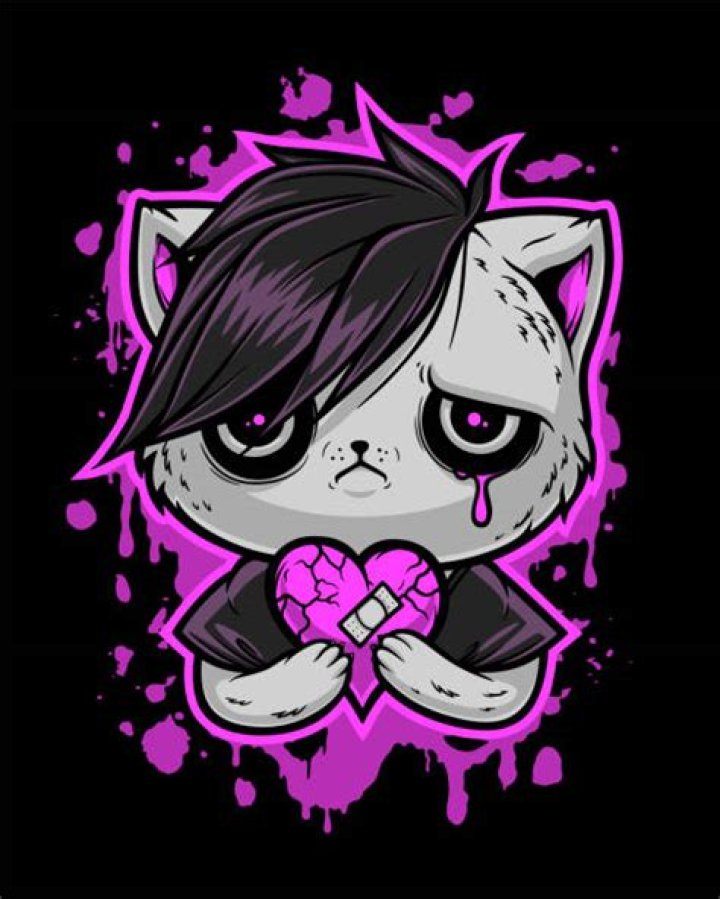 Emo Kitten by Zoushi on DeviantArt