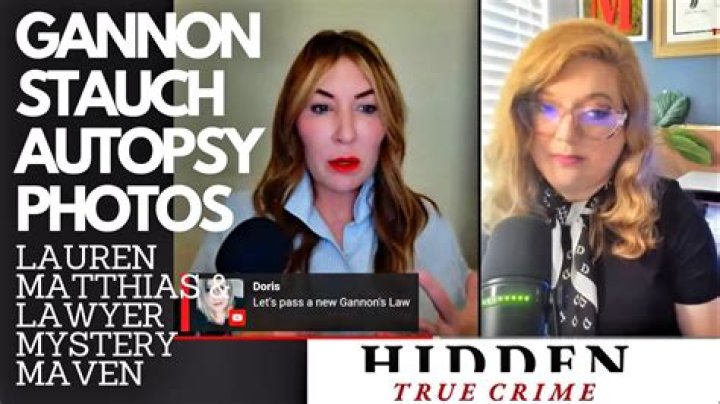 Gruesome Evidence: Gannon Stauch Autopsy Photos Revealed