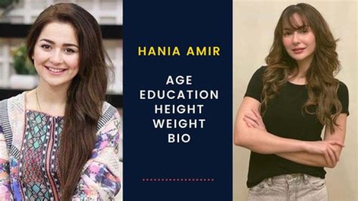 Hania Amir Height, Weight, Age, Body Measurements UberGossip
