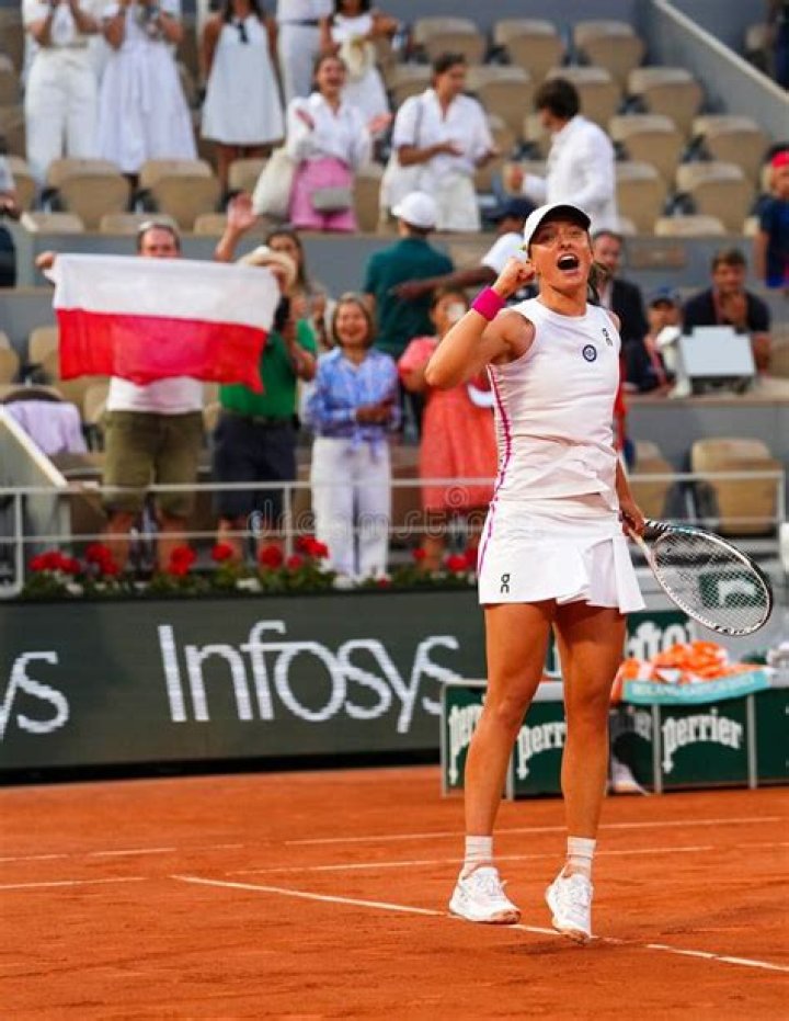 Iga Swiatek Poland's first tennis major winner as world No54