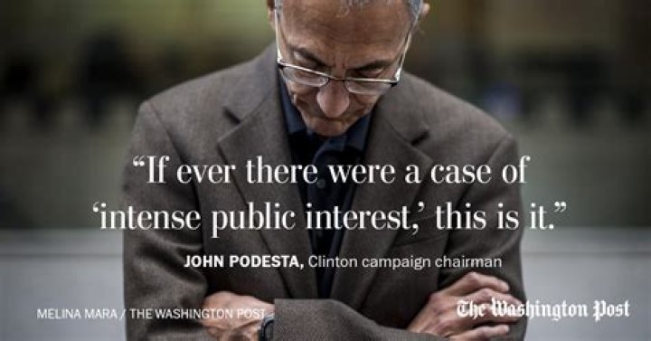 John Podesta Something is deeply broken at the FBI The Washington Post