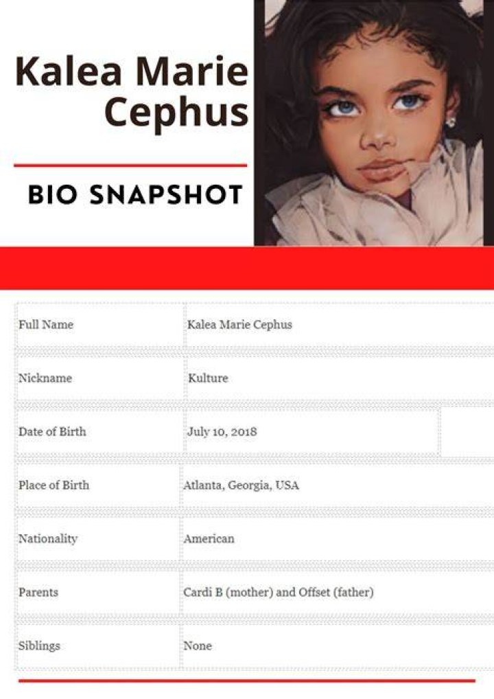 Kalea Marie Cephus Bio & Wiki Net Worth, Age, Height & Weight
