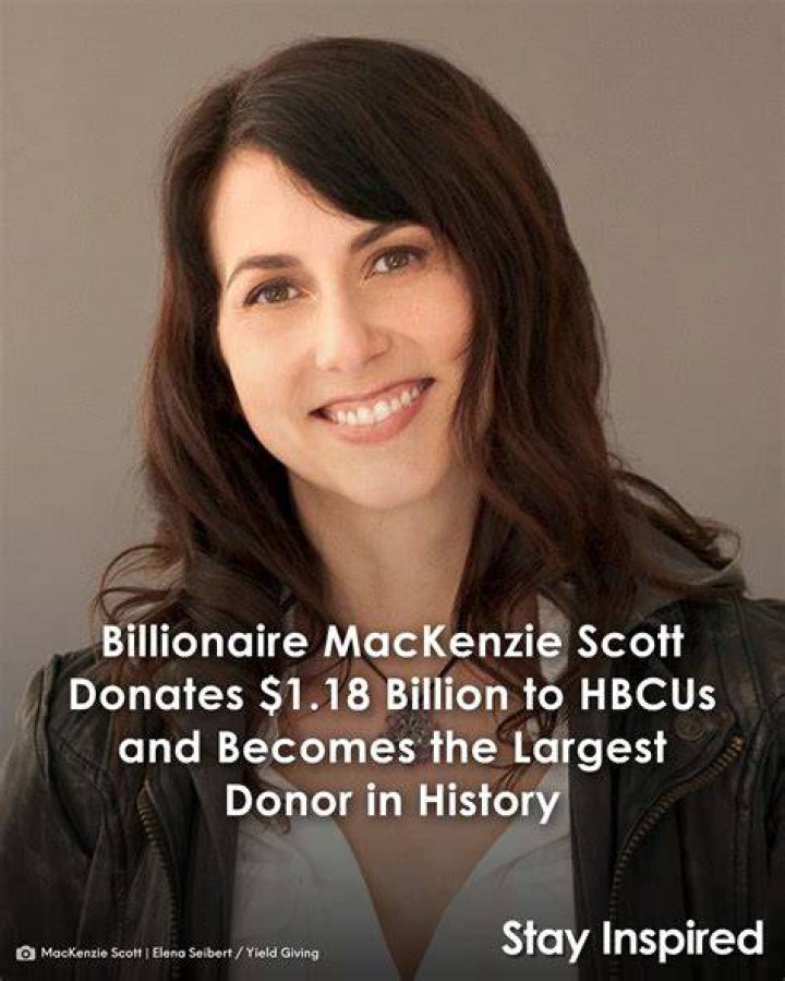 MacKenzie Scott sold 8.5 billion worth of Amazon stock