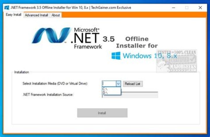 Offline install of Framework 3.5 in Windows 10 using DISM Winaero