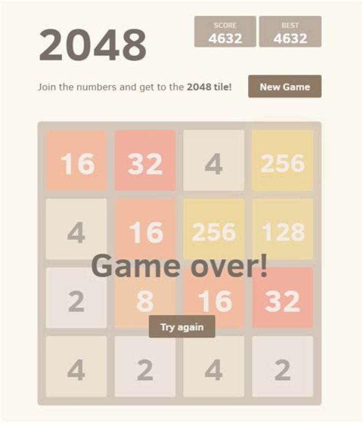 Play game 2048 123 puzzle games free online on