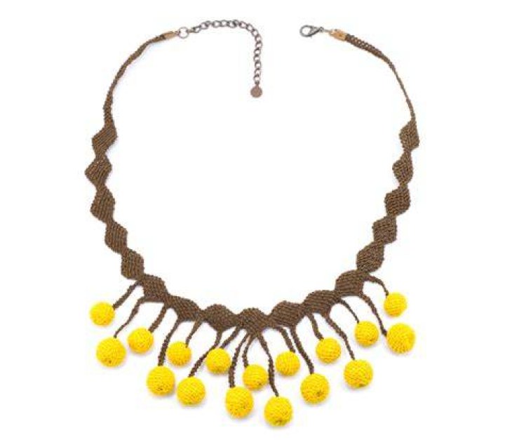 Sienna Berry Vine Necklace Aster Society