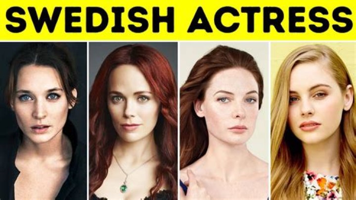Top 10 most beautiful Swedish actresses of all time! Married Biography