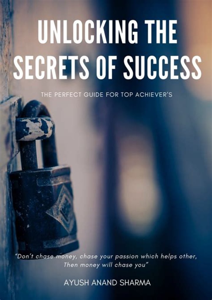 Unlocking The Secrets Of Success And Friendship